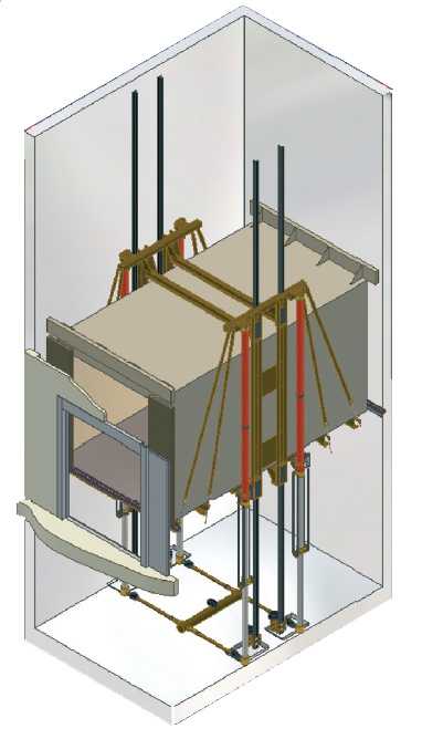 Hydro GPL 80F Heavy duty goods lifts up to 8000kg