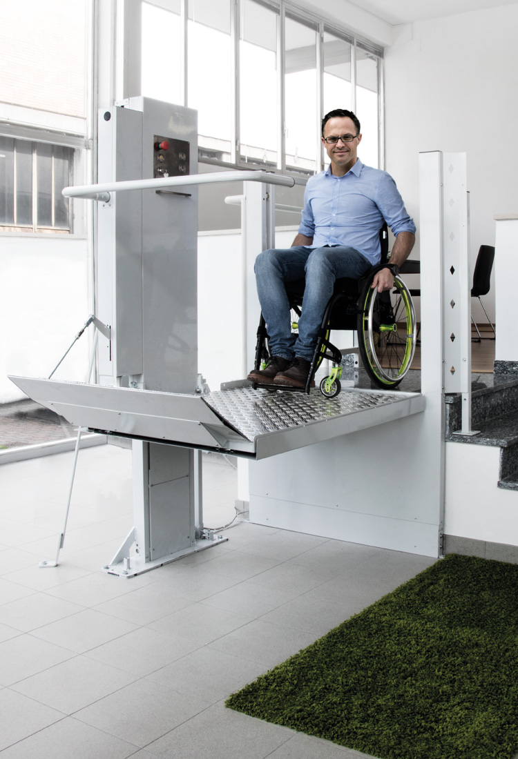 House Lifts : DomoStep 100A Platform Lifts