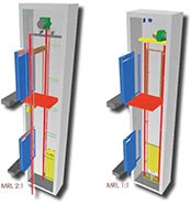 High Rise High Speed passenger lift